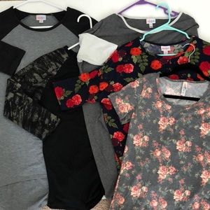 Lot of Lularoe Irma Randy and classic T